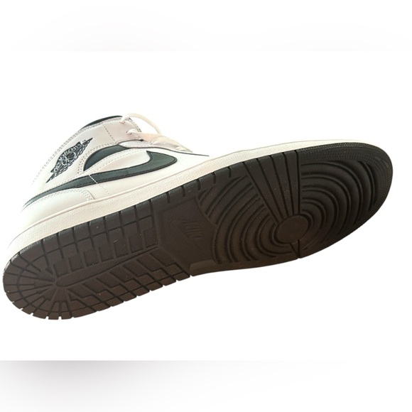 Nike Air Jordan 1 Mid \'White Black\' High Tops, new without tags, never worn main image 5